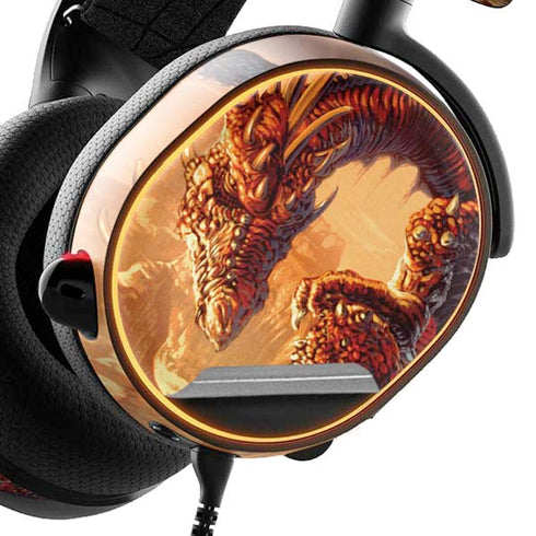 Ed Beard Jr. Bravery Misplaced Dragon and Knight SteelSeries Arctis 3 Skin