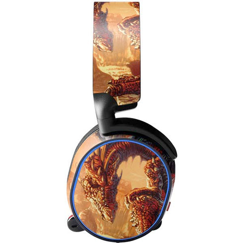 Ed Beard Jr. Bravery Misplaced Dragon and Knight SteelSeries Arctis 5 Skin