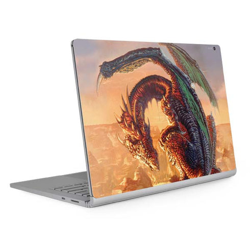 Ed Beard Jr. Bravery Misplaced Dragon and Knight Surface Book 2 13.5in Skin