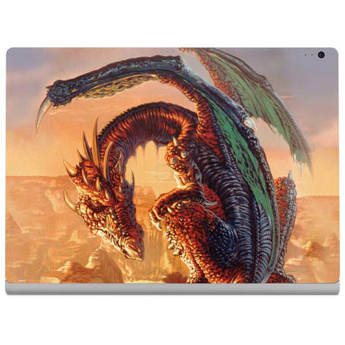 Ed Beard Jr. Bravery Misplaced Dragon and Knight Surface Book 2 13.5in Skin
