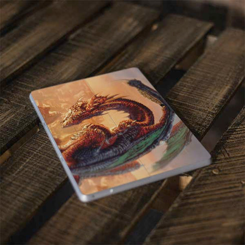 Ed Beard Jr. Bravery Misplaced Dragon and Knight Surface Go Skin