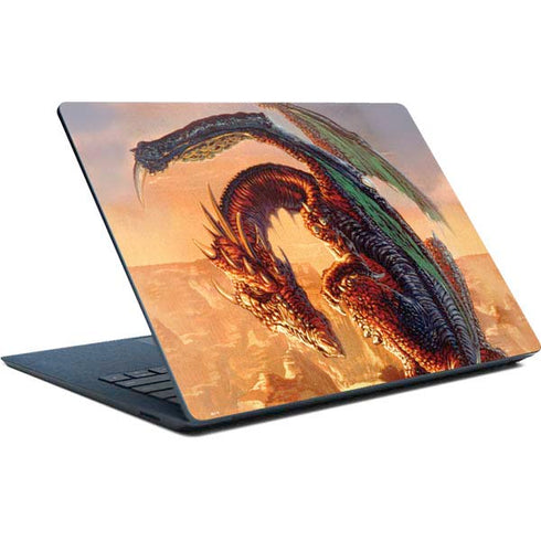 Ed Beard Jr. Bravery Misplaced Dragon and Knight Surface Laptop Skin