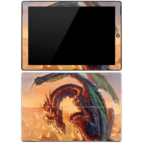 Ed Beard Jr. Bravery Misplaced Dragon and Knight Surface Pro 3 Skin