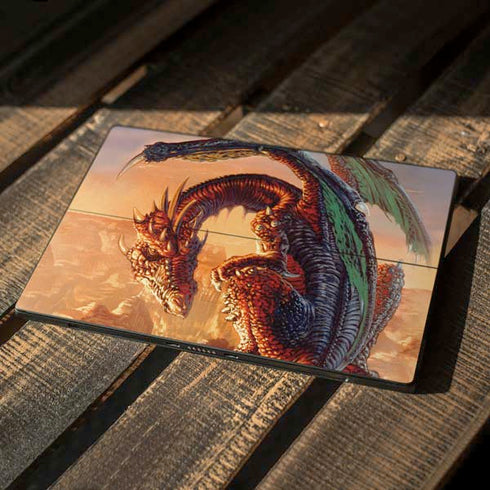 Ed Beard Jr. Bravery Misplaced Dragon and Knight Surface Pro 7 Skin