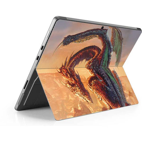 Ed Beard Jr. Bravery Misplaced Dragon and Knight Surface Pro 9 Skin