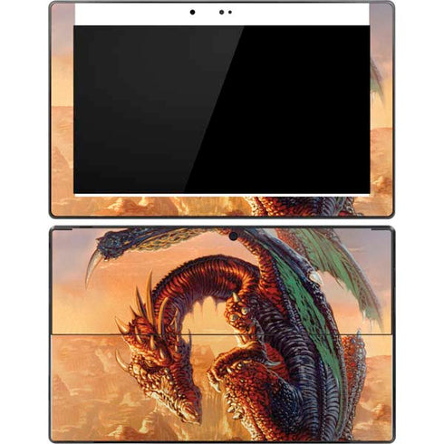 Ed Beard Jr. Bravery Misplaced Dragon and Knight Surface Pro Tablet Skin