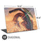 Ed Beard Jr. Bravery Misplaced Dragon and Knight Universal Laptop 18in (14.6 x 10.6in) Skin