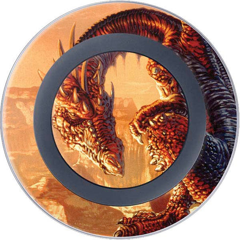 Ed Beard Jr. Bravery Misplaced Dragon and Knight Wireless Charger Skin