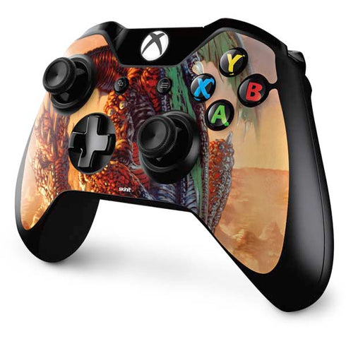 Ed Beard Jr. Bravery Misplaced Dragon and Knight Xbox One Controller Skin