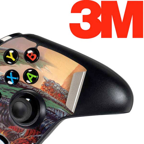 Ed Beard Jr. Bravery Misplaced Dragon and Knight Xbox One Controller Skin