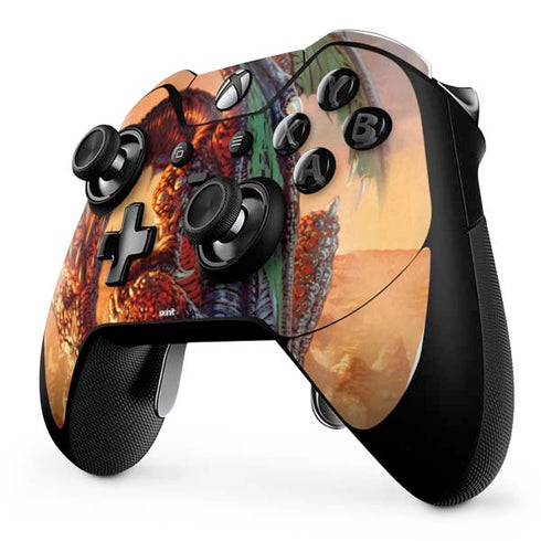 Ed Beard Jr. Bravery Misplaced Dragon and Knight Xbox One Elite Controller Skin