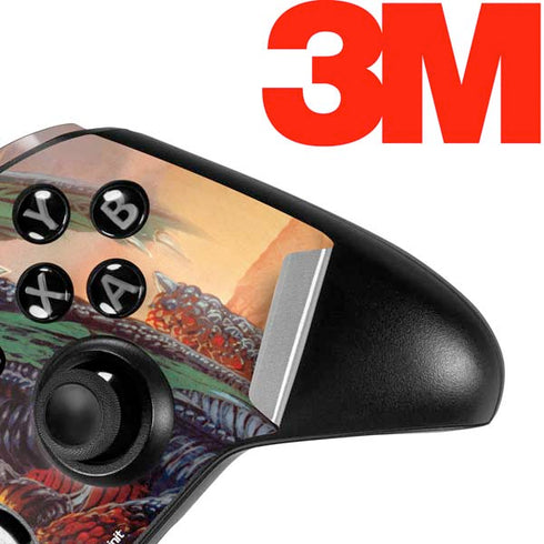 Ed Beard Jr. Bravery Misplaced Dragon and Knight Xbox One Elite Controller Skin