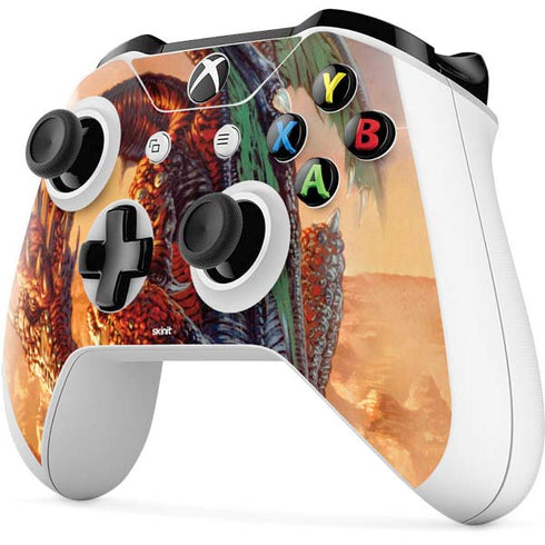 Ed Beard Jr. Bravery Misplaced Dragon and Knight Xbox One S All-Digital Edition Bundle Skin