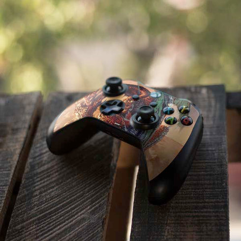 Ed Beard Jr. Bravery Misplaced Dragon and Knight Xbox One S All-Digital Edition Bundle Skin