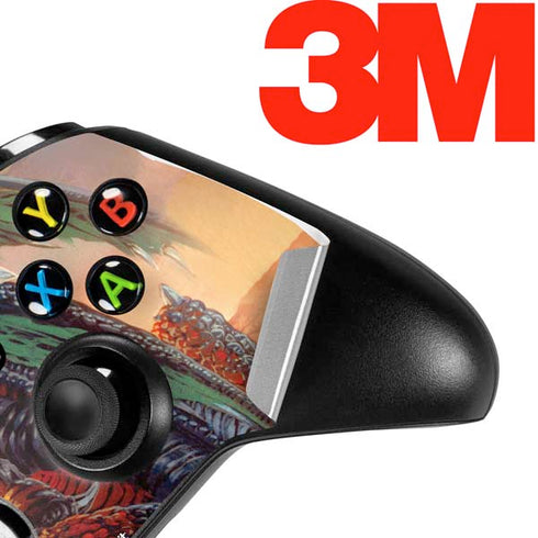 Ed Beard Jr. Bravery Misplaced Dragon and Knight Xbox One S Controller Skin