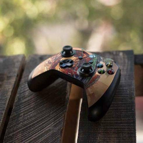 Ed Beard Jr. Bravery Misplaced Dragon and Knight Xbox One S Controller Skin