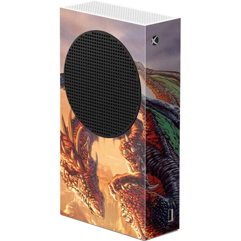 Ed Beard Jr. Bravery Misplaced Dragon and Knight Xbox Series S Console Skin