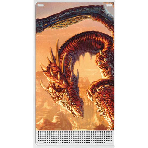 Ed Beard Jr. Bravery Misplaced Dragon and Knight Xbox Series S Console Skin