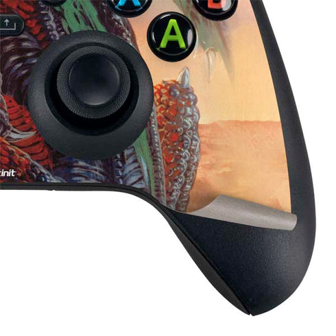 Ed Beard Jr. Bravery Misplaced Dragon and Knight Xbox Series X Controller Skin