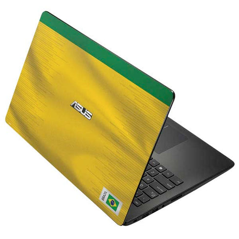 Brazil Soccer Flag Asus X502CA 15.6 Skin