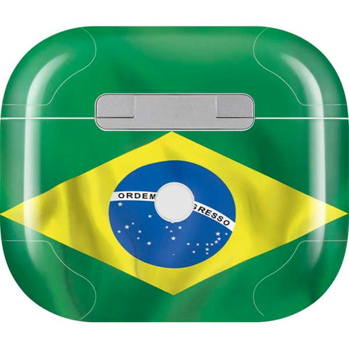 Brazil Flag Apple AirPods (3rd Gen 2021) Skin