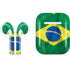 Brazil Flag Apple AirPods Skin