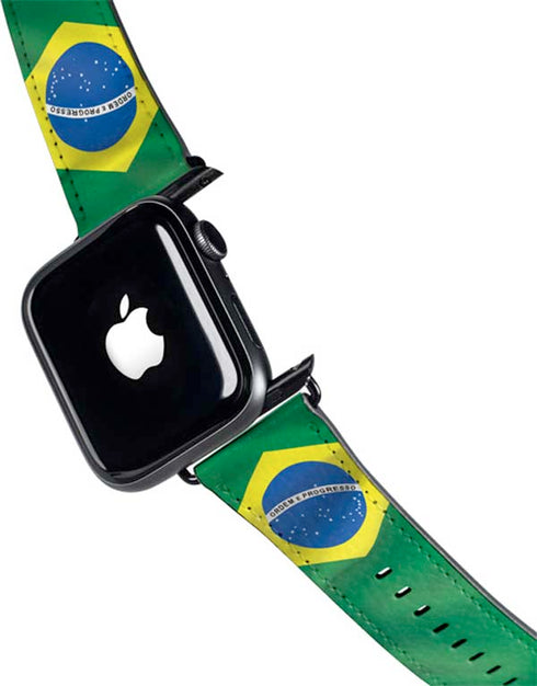 Brazil Flag Apple Watch Band 42-44mm