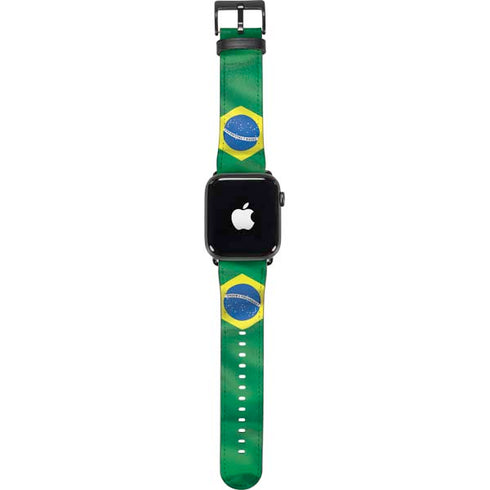 Brazil Flag Apple Watch Band 38-40mm
