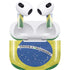 Brazil Flag Distressed Apple AirPods (3rd Gen 2021) Skin