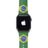 Brazil Flag Distressed Apple Watch Band 42-44mm