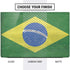 Brazil Flag Distressed Dell Vostro Skin