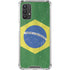 Brazil Flag Distressed Galaxy A32 5G Clear Case