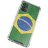Brazil Flag Distressed Galaxy A32 5G Clear Case