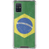Brazil Flag Distressed Galaxy A51 5G Clear Case