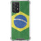 Brazil Flag Distressed Galaxy A52 5G Clear Case