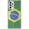 Brazil Flag Distressed Galaxy A53 5G Clear Case
