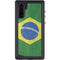 Brazil Flag Distressed Galaxy Note 10 Waterproof Case