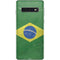 Brazil Flag Distressed Galaxy S10 Skin