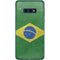 Brazil Flag Distressed Galaxy S10e Skin