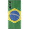 Brazil Flag Distressed Galaxy S20 Fan Edition Skin