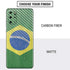 Brazil Flag Distressed Galaxy S20 Plus Skin