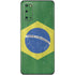 Brazil Flag Distressed Galaxy S20 Skin