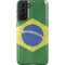 Brazil Flag Distressed Galaxy S21 FE Pro Case