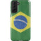 Brazil Flag Distressed Galaxy S21 Plus 5G Pro Case