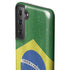 Brazil Flag Distressed Galaxy S21 Plus 5G Pro Case