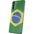 Brazil Flag Distressed Galaxy S21 Plus 5G Skin
