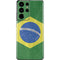 Brazil Flag Distressed Galaxy S21 Ultra 5G Skin