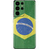 Brazil Flag Distressed Galaxy S21 Ultra 5G Skin