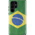 Brazil Flag Distressed Galaxy S22 Ultra Pro Case