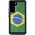 Brazil Flag Distressed Galaxy S23 Plus Waterproof Case